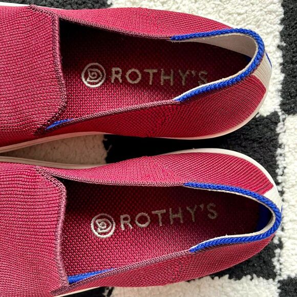 Rothy’s The Sneaker Garnet 6.5 - Picture 6 of 8